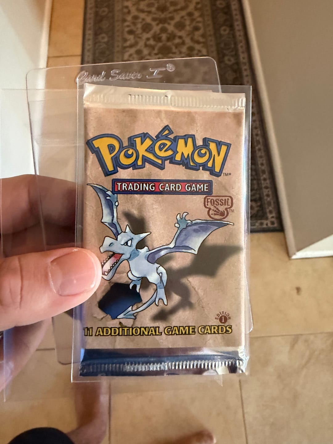 Customer photo review of Fossil Booster Pack 1st Edition