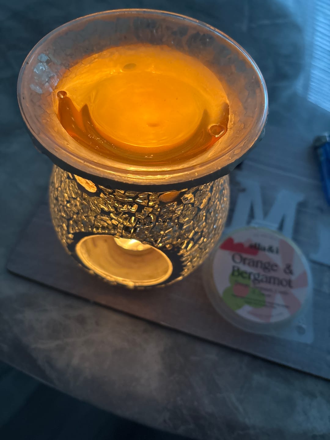 Customer photo review of Orange & Bergamot Gel Melt