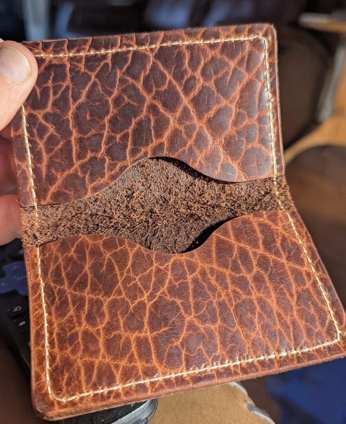 Customer photo review of Shrunken American Bison, 6-7 oz | 7 Colors