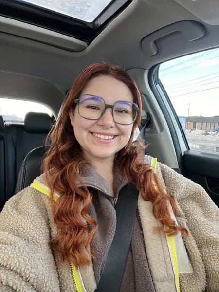 Customer photo review of Heatless Curling Headband