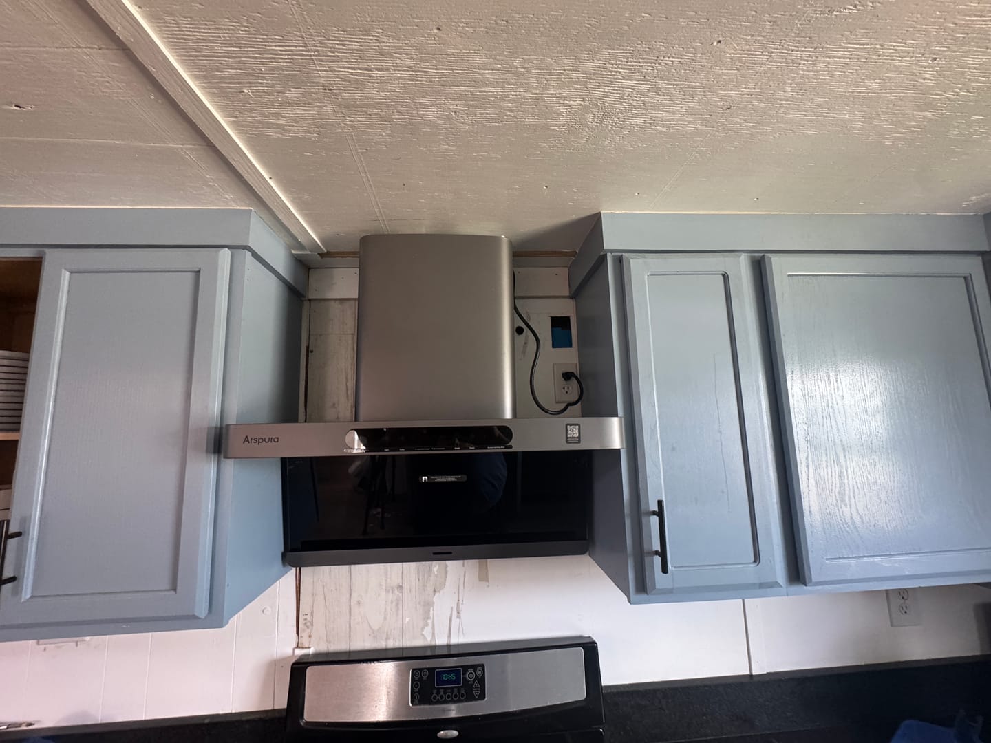 Customer photo review of Arspura 30'' F1 High-Velocity Range Hood