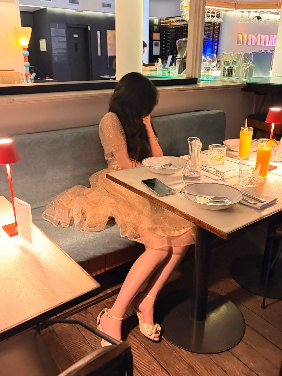 Customer photo review of Sandália Noiva Couro Perolado Off White