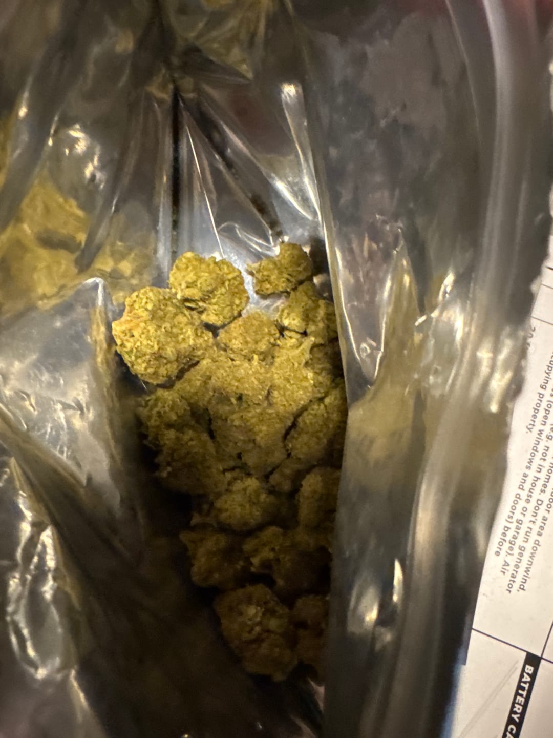 Customer photo review of Cheap Indoor THCA Flower Ounce