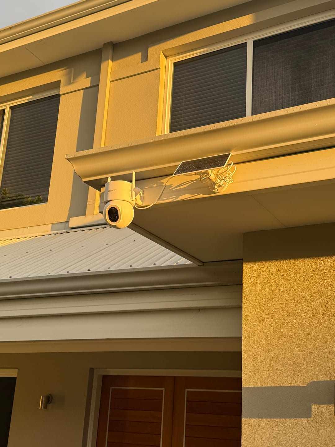Customer photo review of Solar Camera Pro 3.0 WIFI®