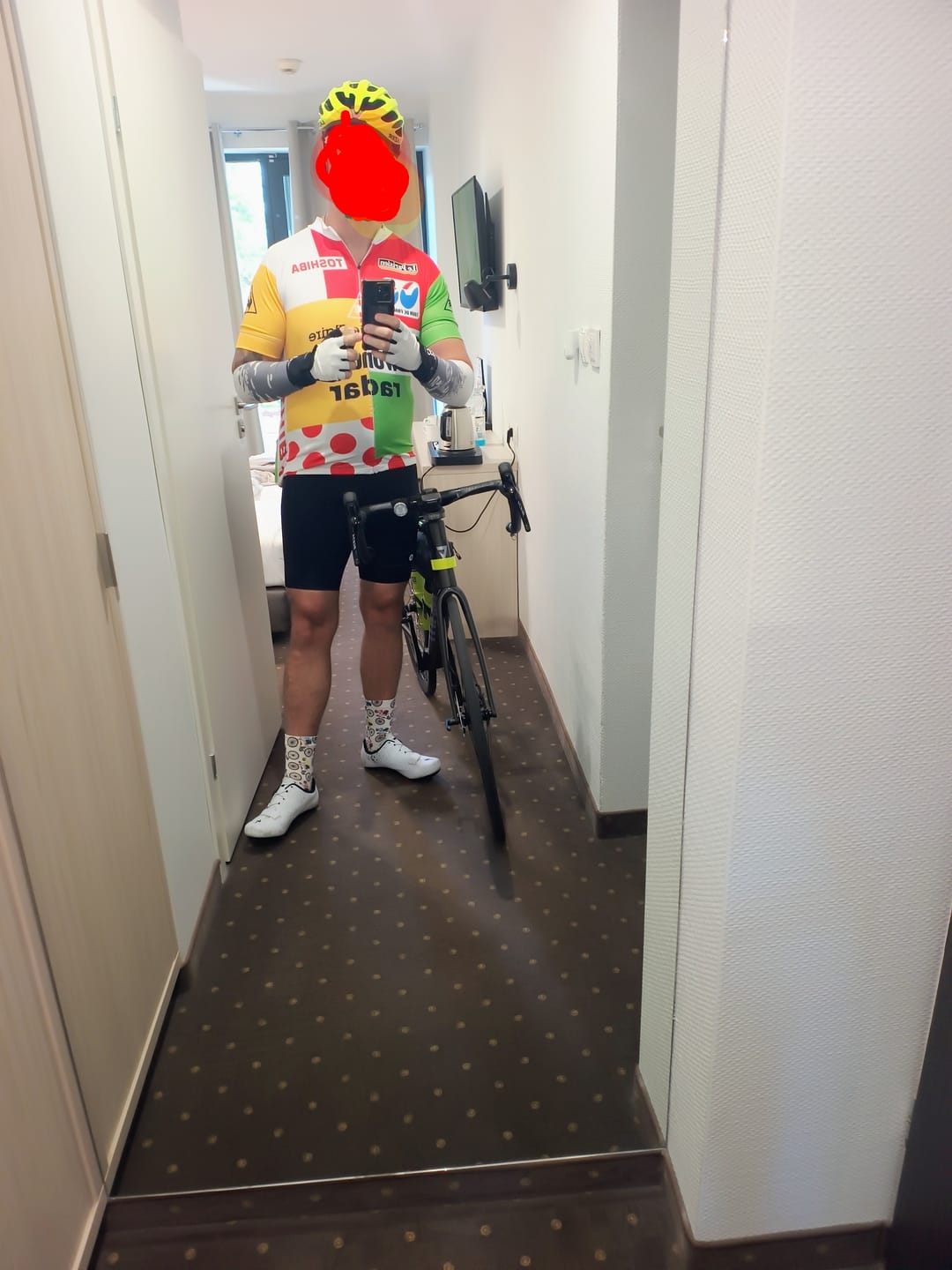 Customer photo review of 1989 ADR Retro Short Sleeve Cycling Jersey