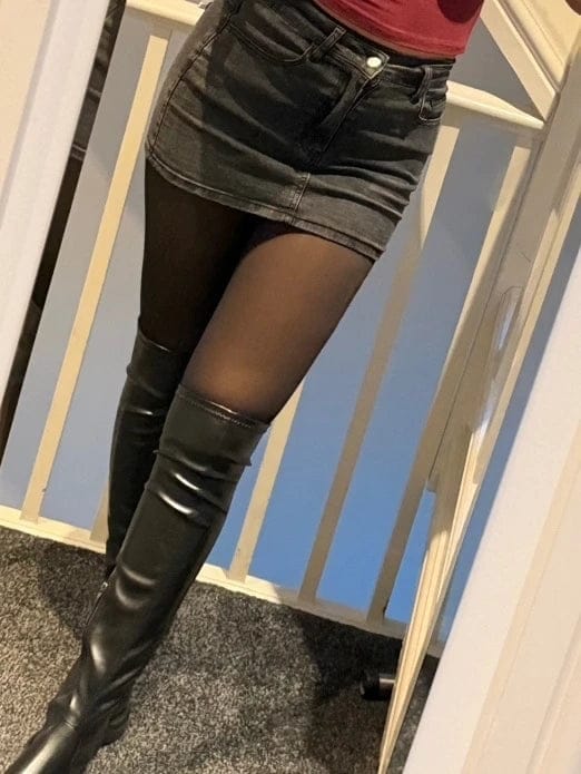 Customer photo review of Ironfit figurformende Fleece-Leggings