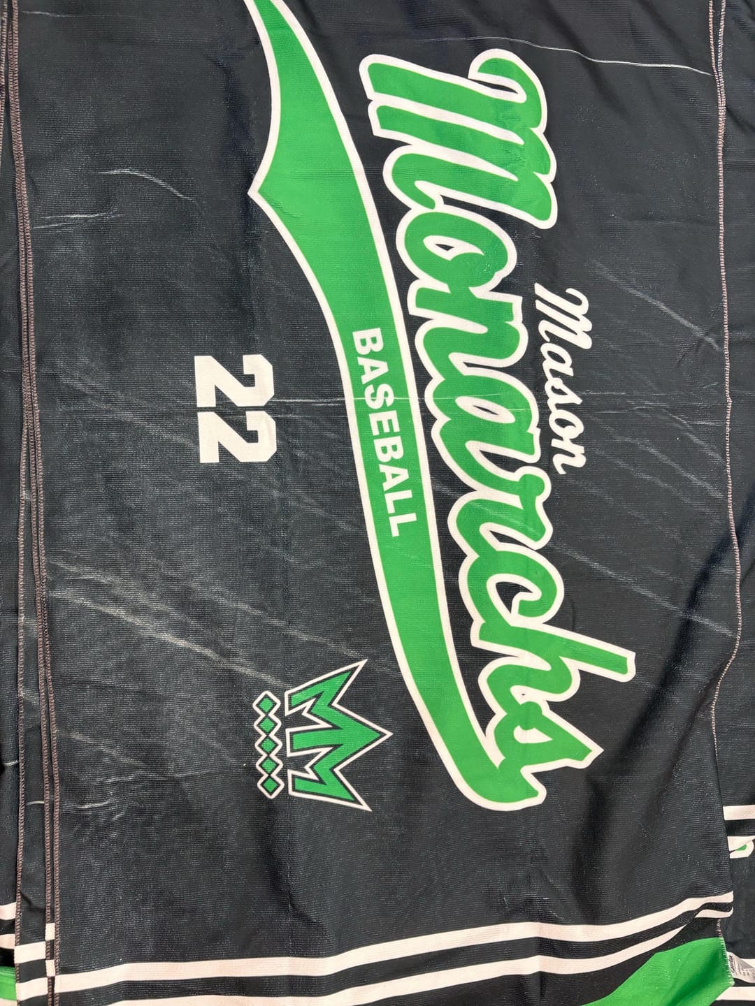 Customer photo review of Custom Sports Team Logo Towel, Personalized Gym Rally Towel