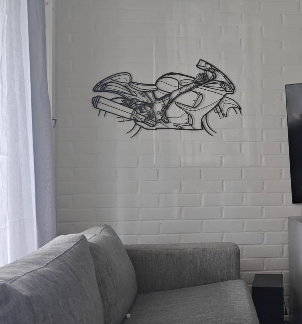 Customer photo review of Hayabusa 2012 Silhouette Metal Wall Art