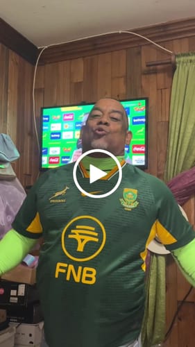 Customer video review of Springboks Nike Men's 2026 RGR Stadium Jersey
