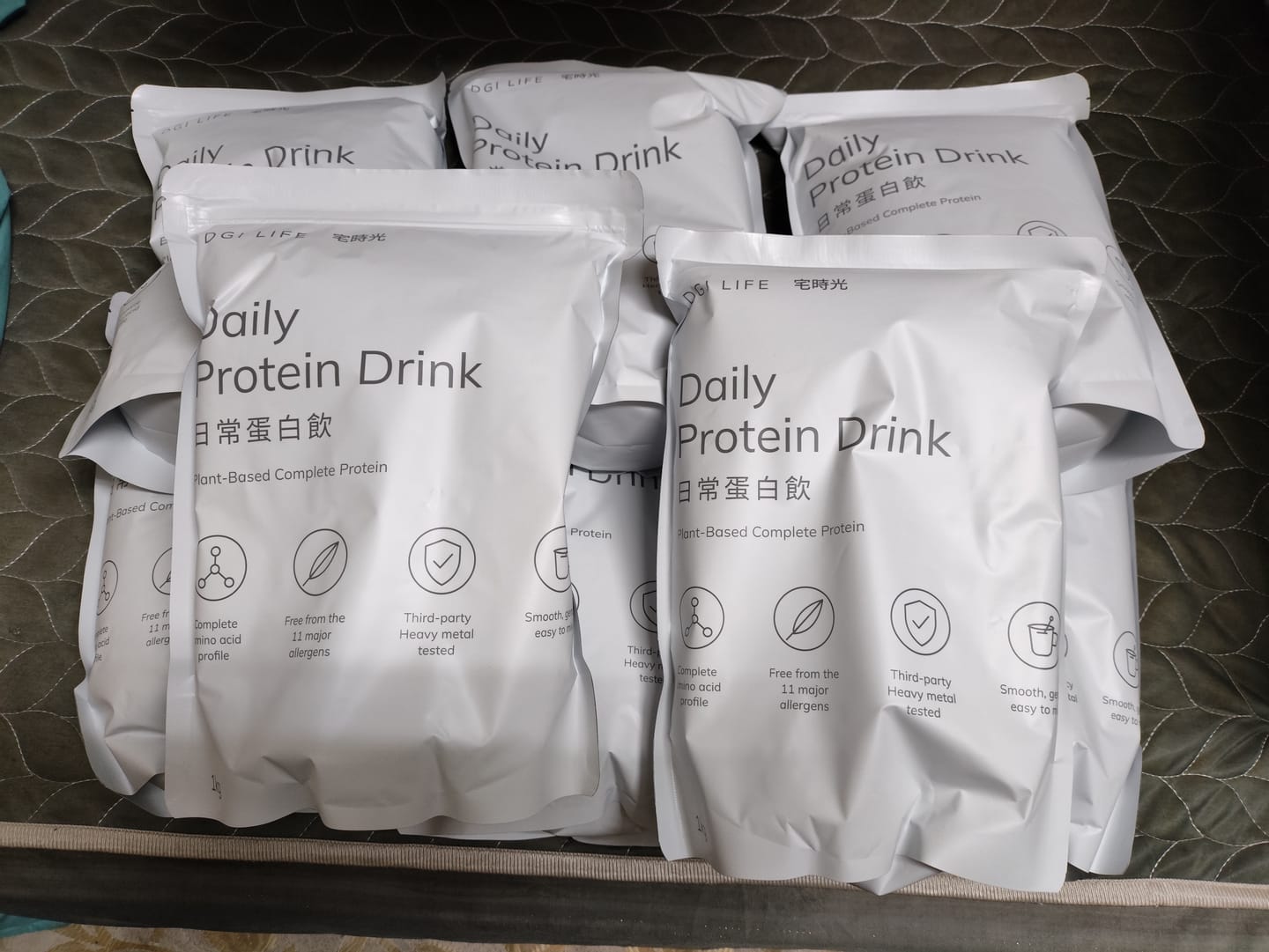 Customer photo review of 日常蛋白飲｜植物性完整蛋白粉，無乳糖、無大豆