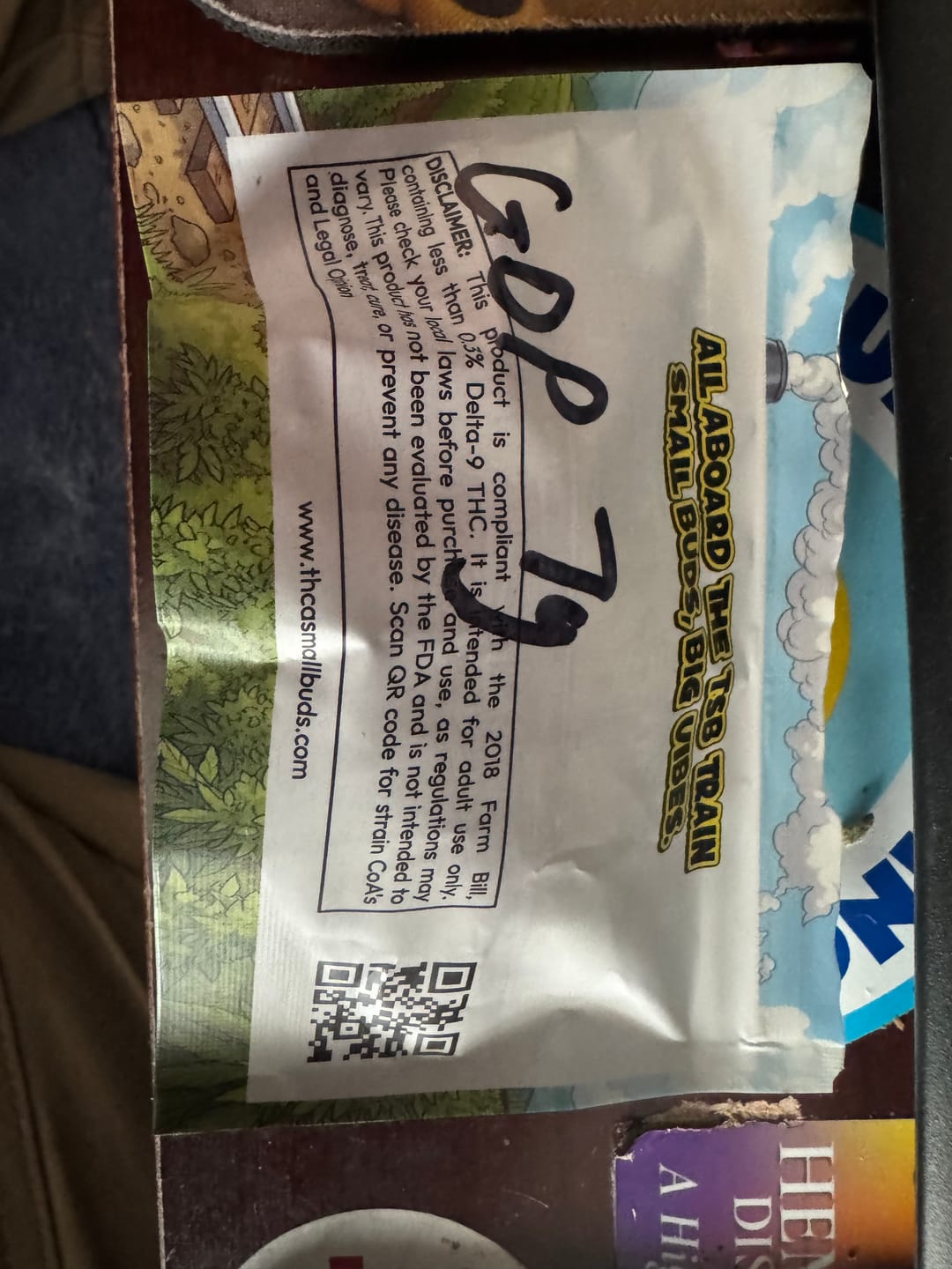 Customer photo review of GDP THCA Flower