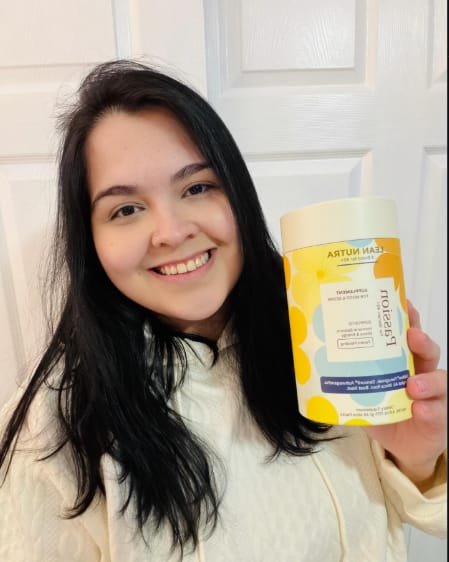Customer photo review of Passion - Balance & Desire Blend for Women 40+ | Hormone Balance | Herbal Adaptogen Formula | Maca & Ashwagandha | Cortisol Manager | Mood, Energy & Wellness Support | Berry Citrus Flavor | 30 Sticks
