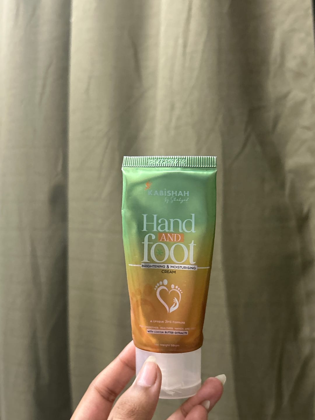 Customer photo review of Peach Cleansing Cream