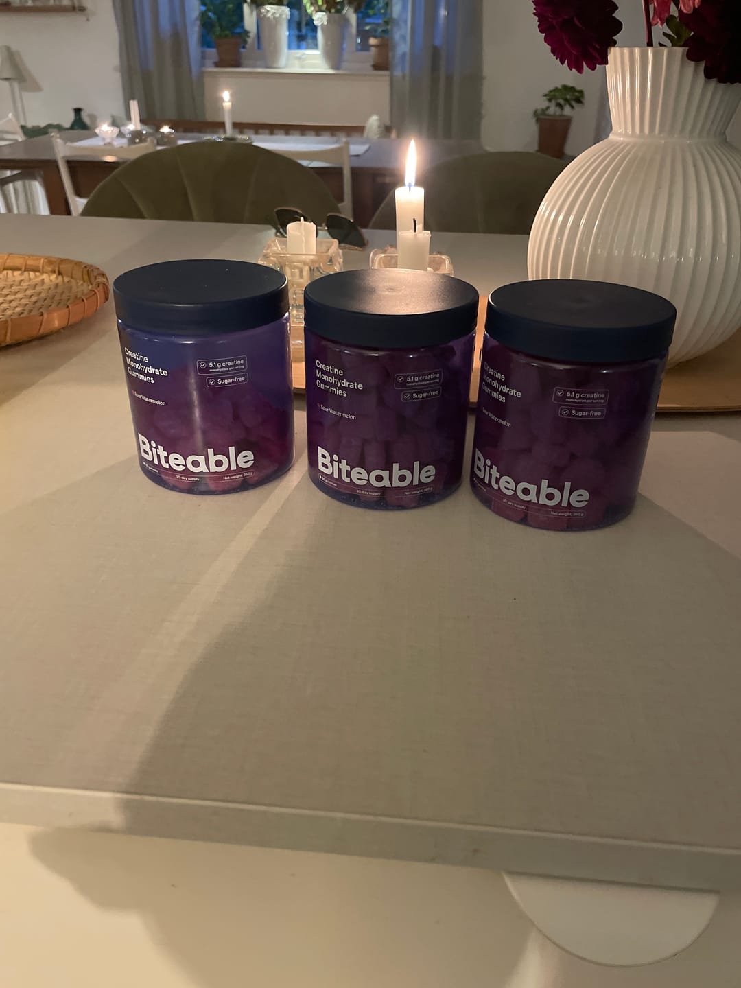 Customer photo review of Creatine Monohydrate Gummies
