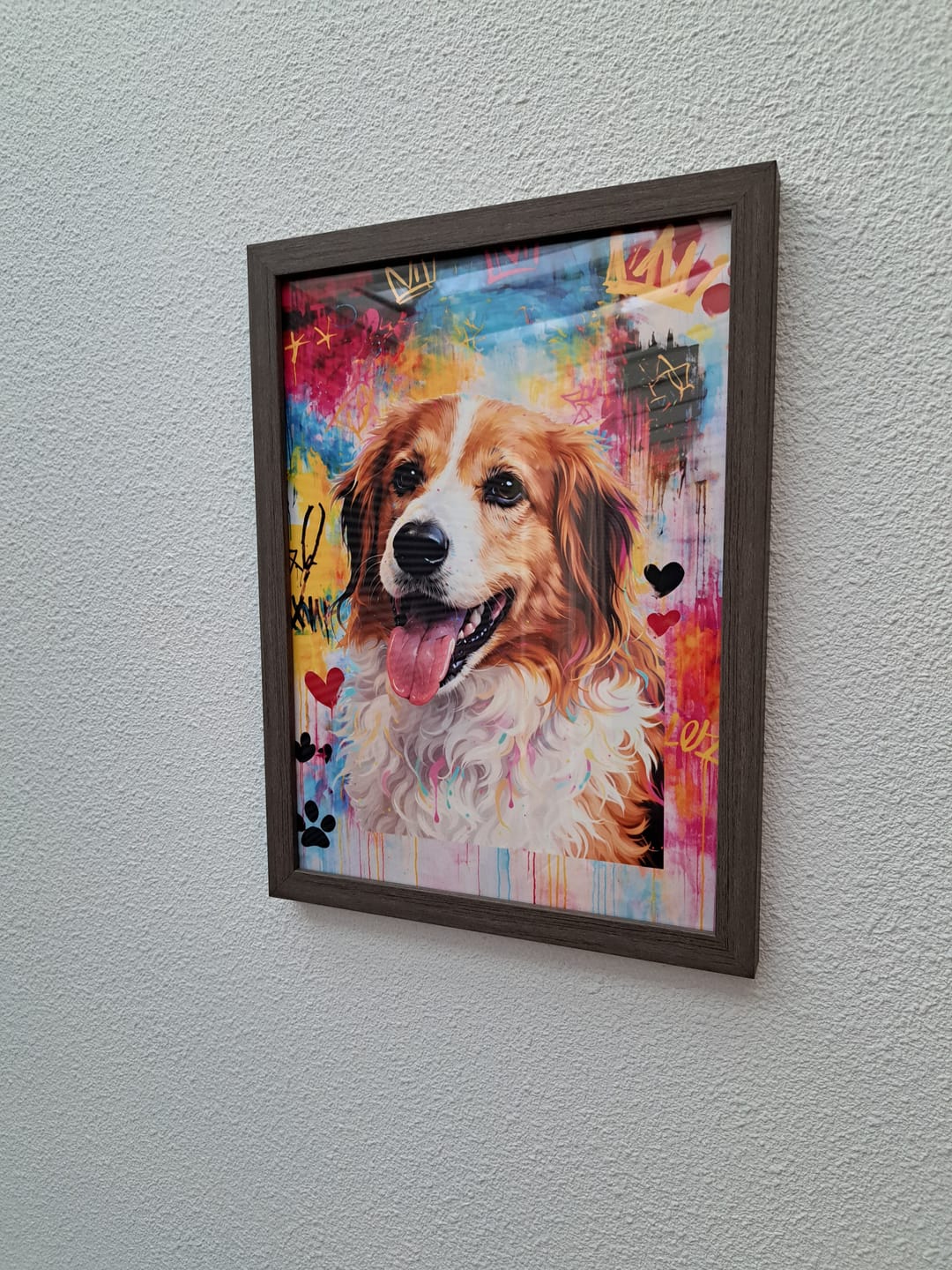 Customer photo review of Graffiti - Gepersonaliseerde Poster