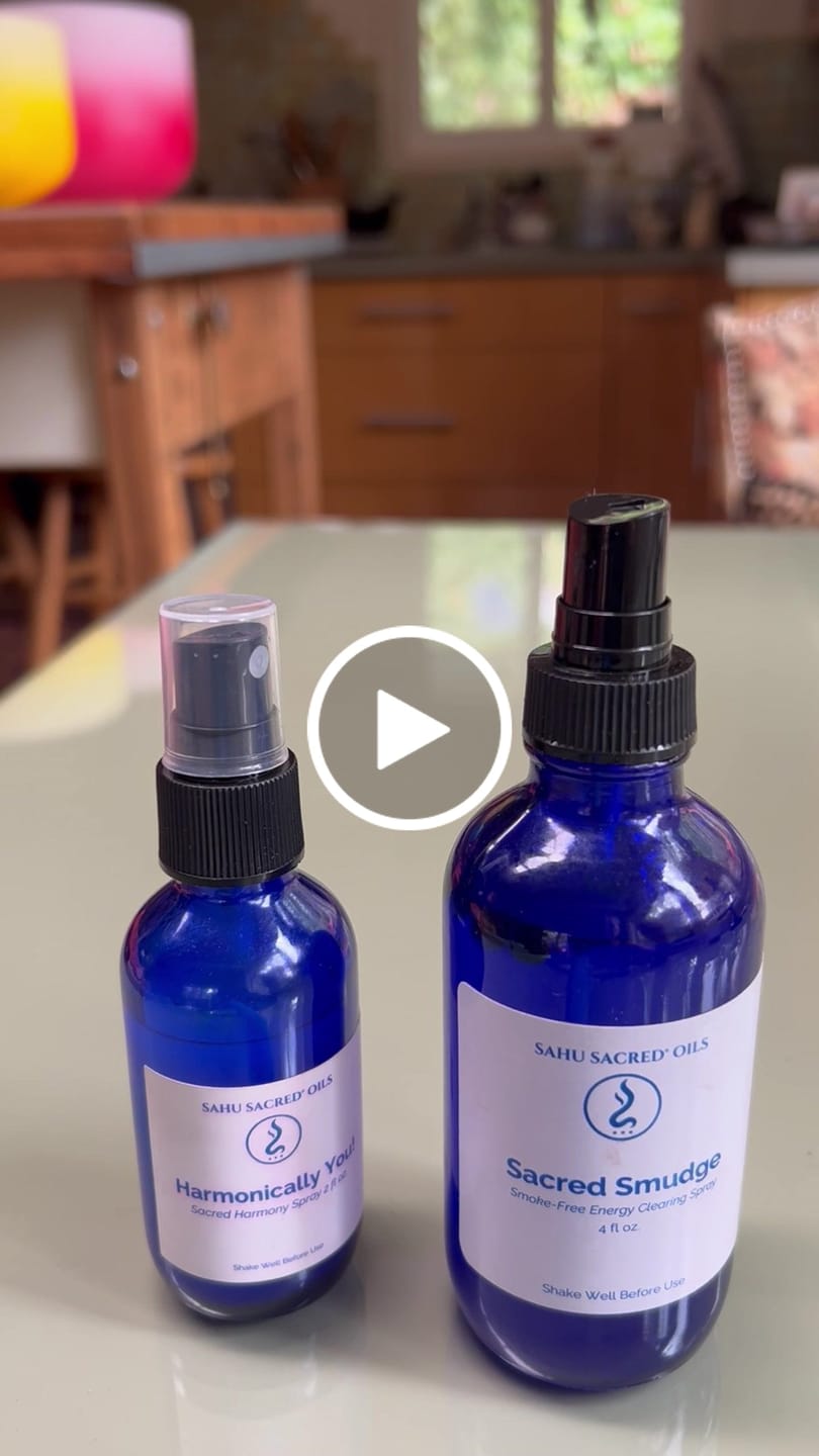 Customer video review of Harmonically You! Sacred Harmony Spray- 2 oz.