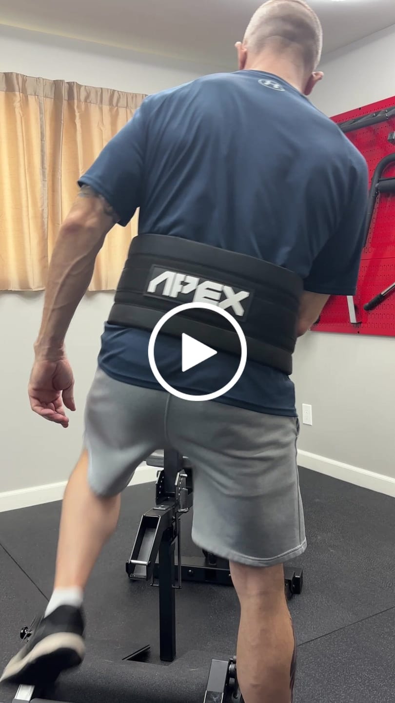 Customer video review of APEX BARRETT BELT SQUAT