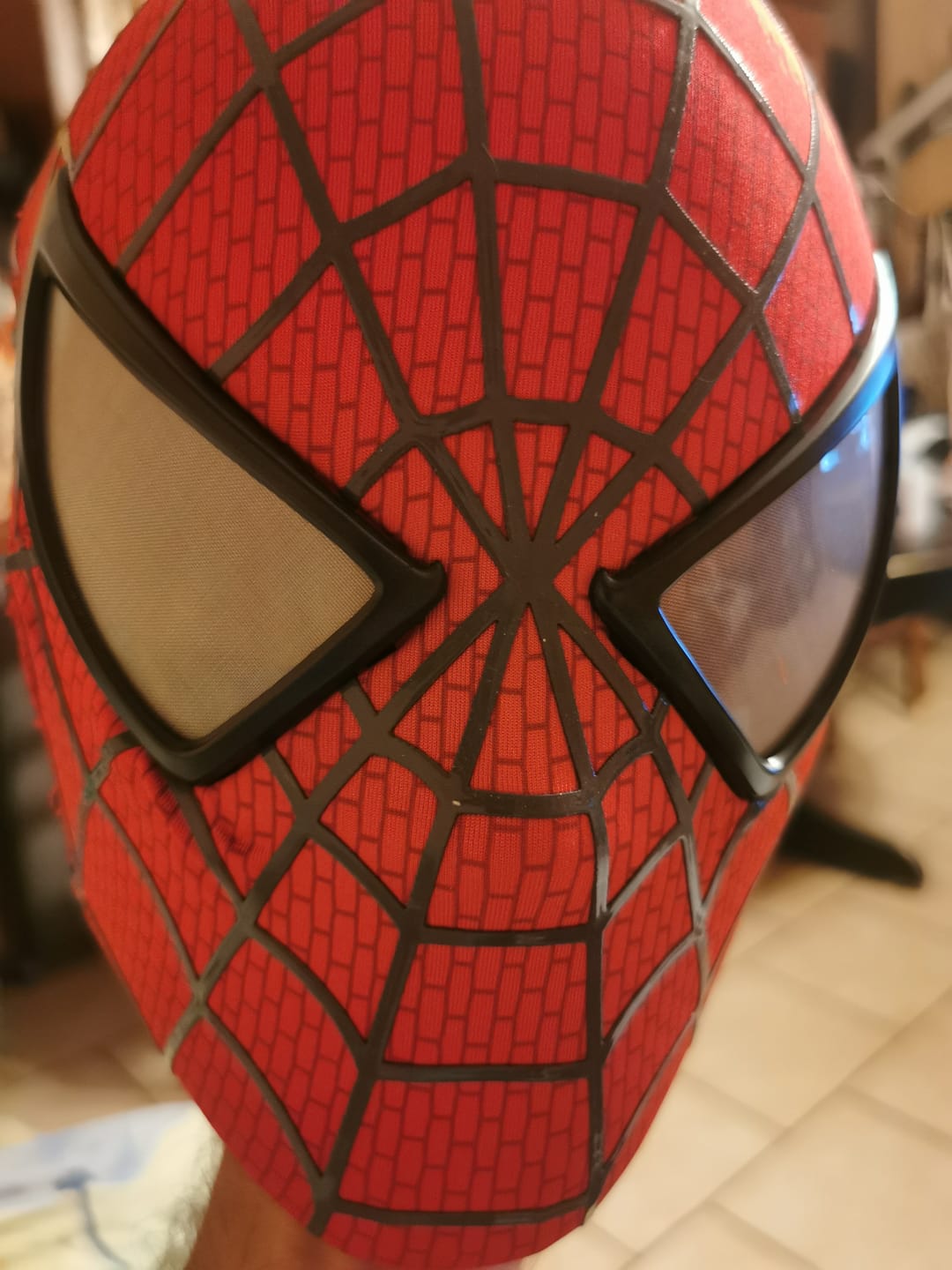 Customer photo review of Masque Spiderman - Tobey Maguire