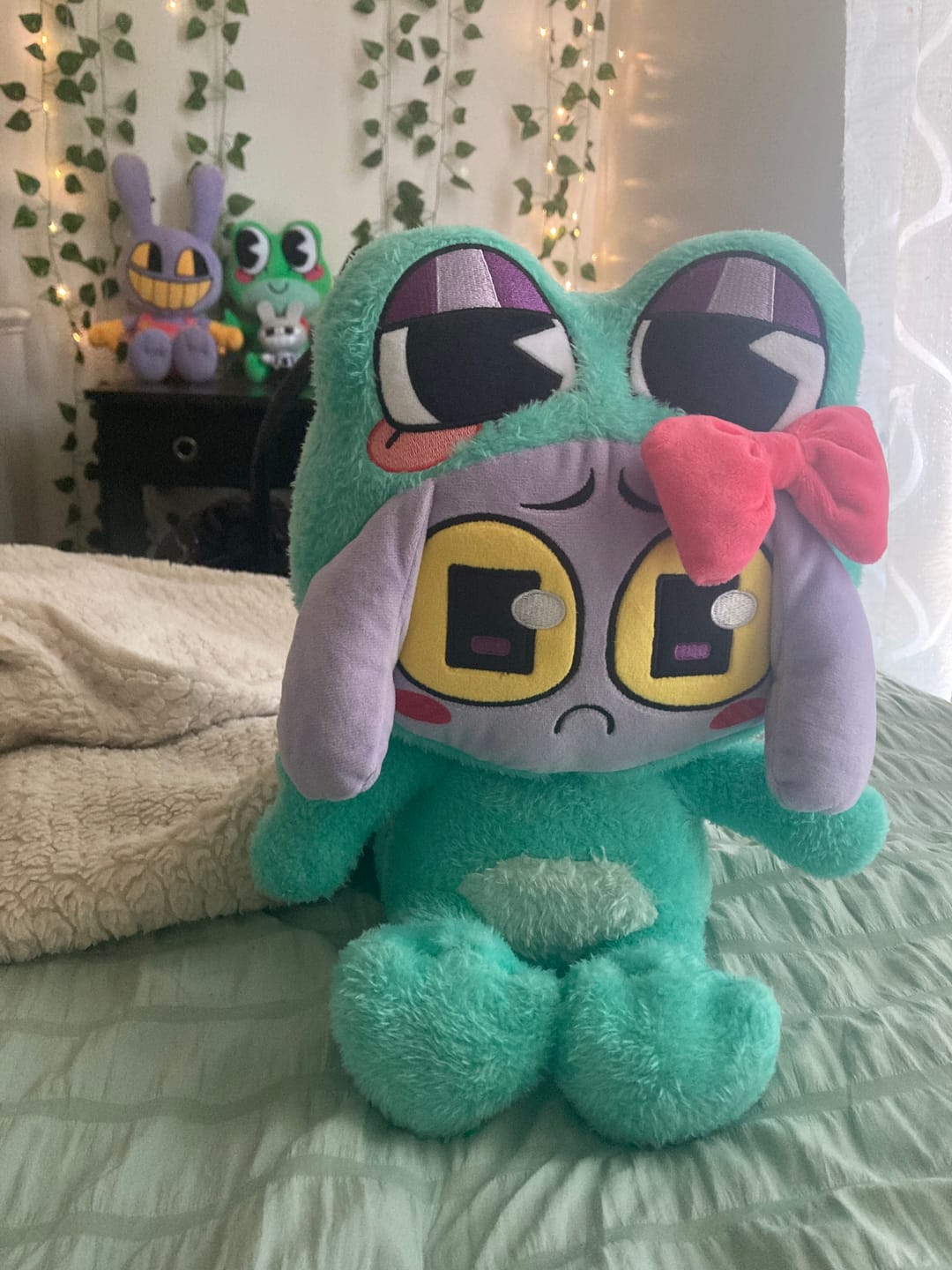 Customer photo review of Ribbit-Suit Jax Plush