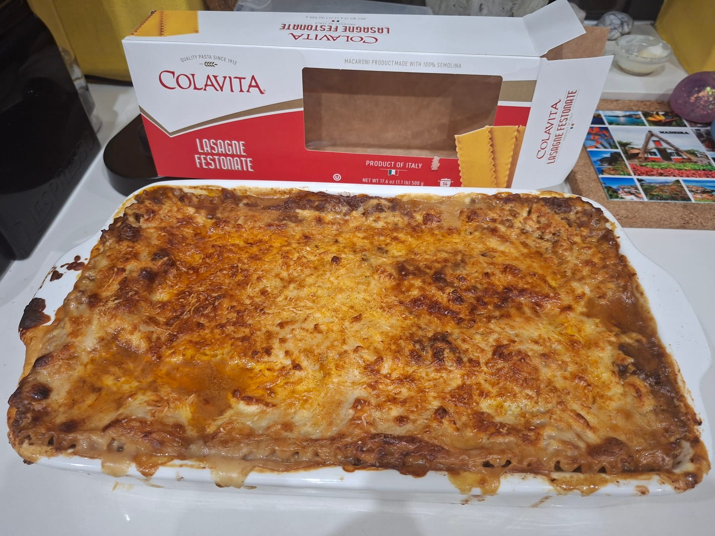Customer photo review of Colavita | Lasagne Festonate 500G