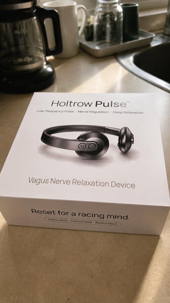 Customer photo review of Holtrow Pulse — Vagus Nerve Stimulator