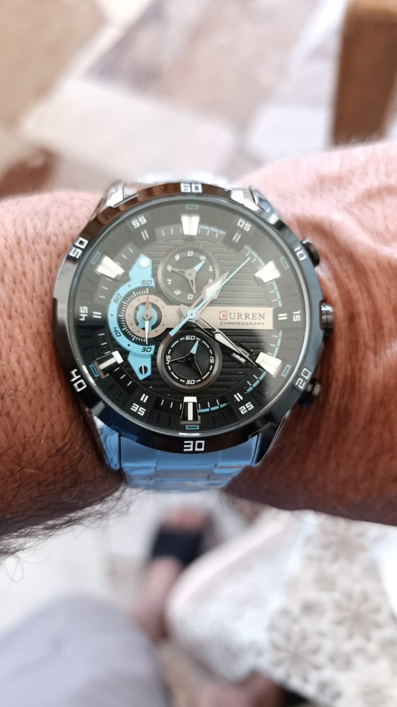 Customer photo review of Curren Madrid® orologio uomo acciaio