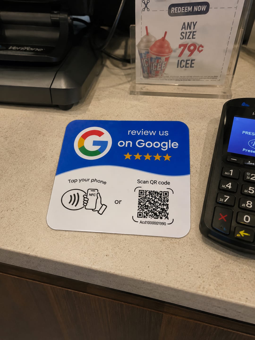 Customer photo review of Expositor Reseñas Google