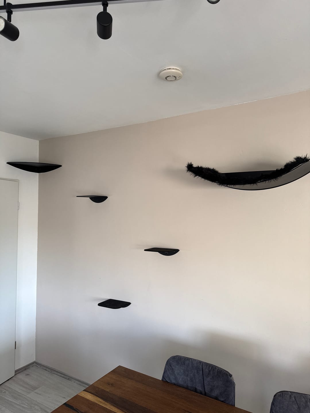 Customer photo review of STYA Katzen Kletterwand | Eckliege WL160