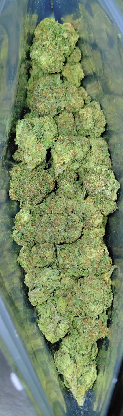 Customer photo review of Blue Sharpiez THCA Flower