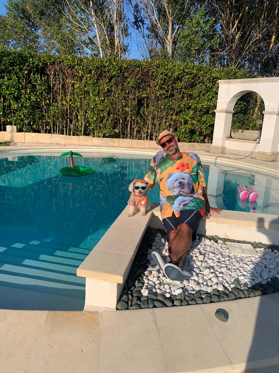 Customer photo review of La tua foto - Camicia hawaiana personalizzata