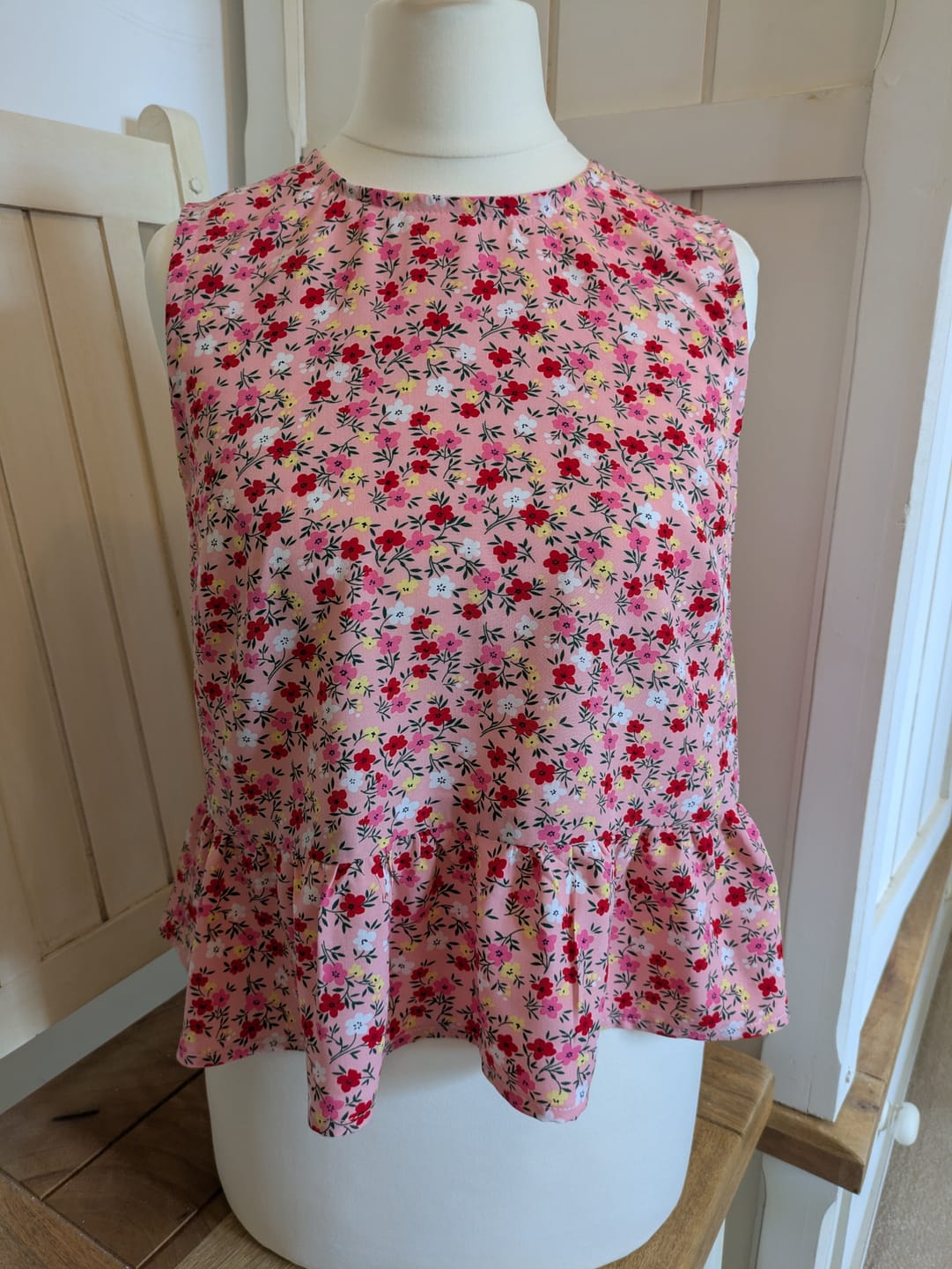Customer photo review of Blossom Belle Viscose Fabric