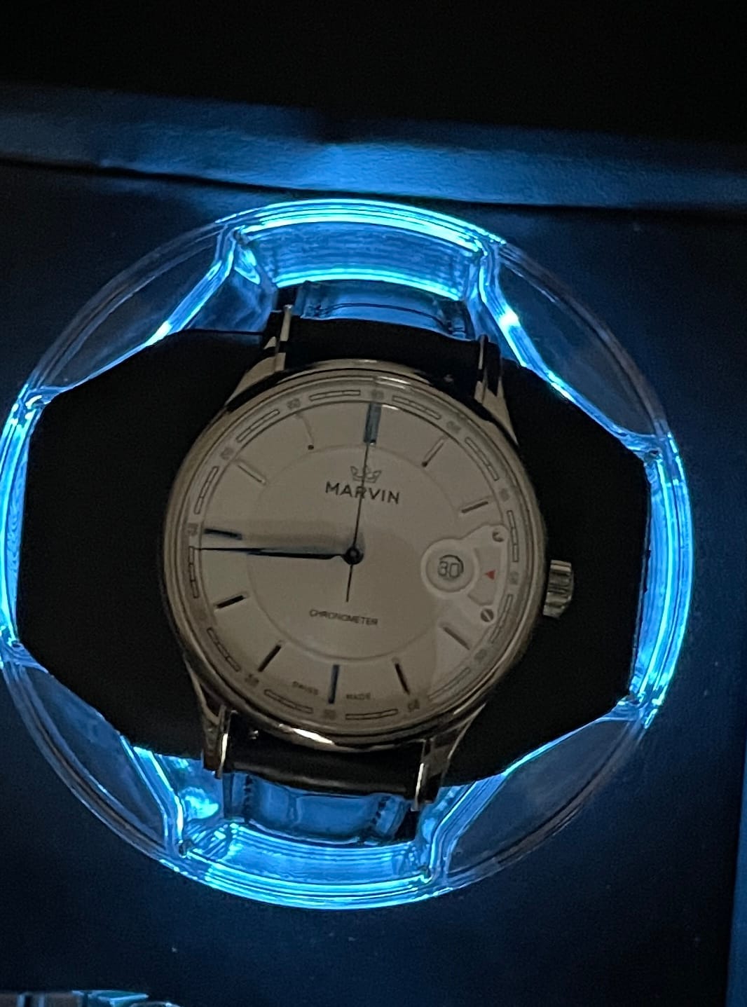 Customer photo review of Round Official COSC Precision Watch