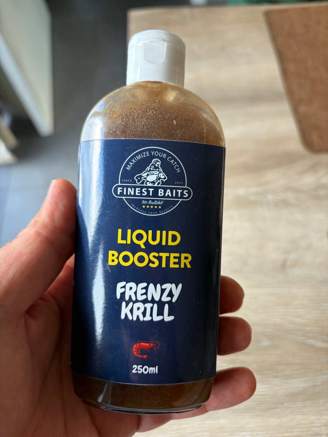 Customer photo review of Frenzy Krill Liquid Booster