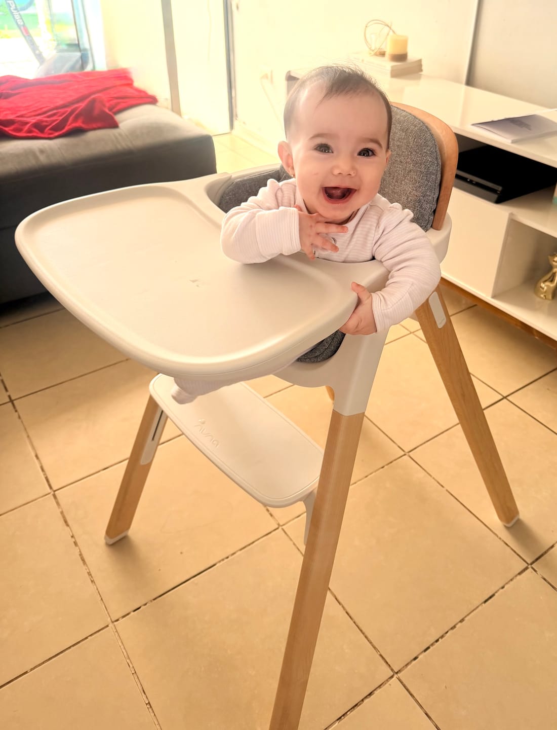 Customer photo review of Silla de Comer Bryn Heritage - Nuna