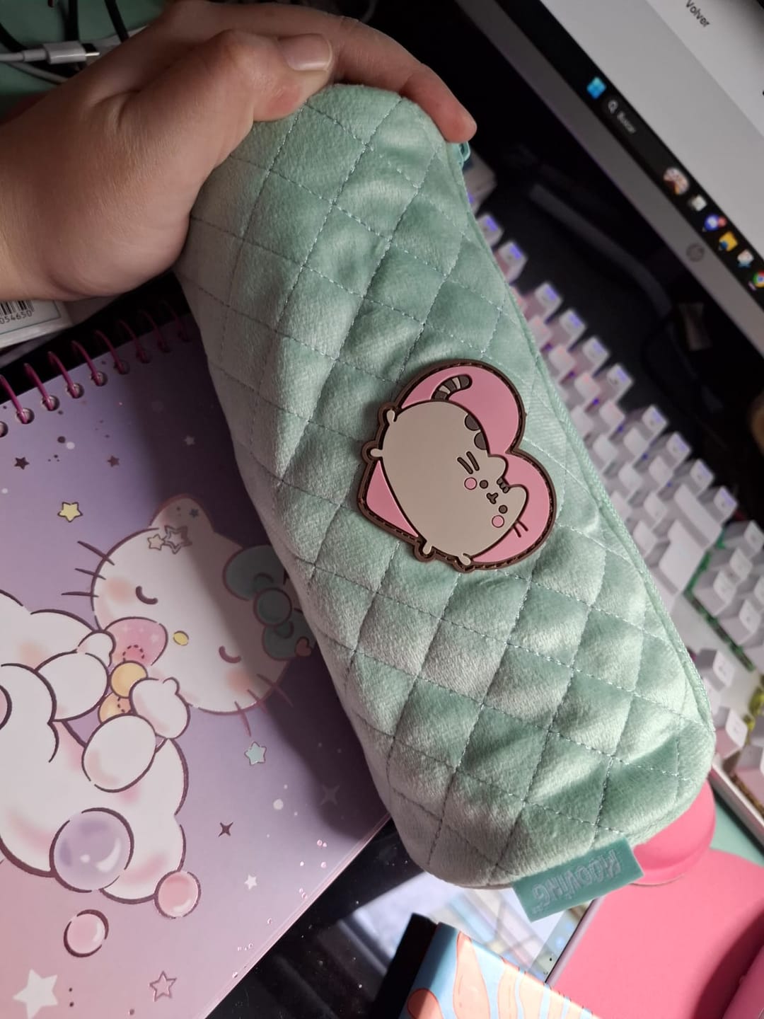 Customer photo review of Mooving - Estuche para Lápices My Tube Pusheen