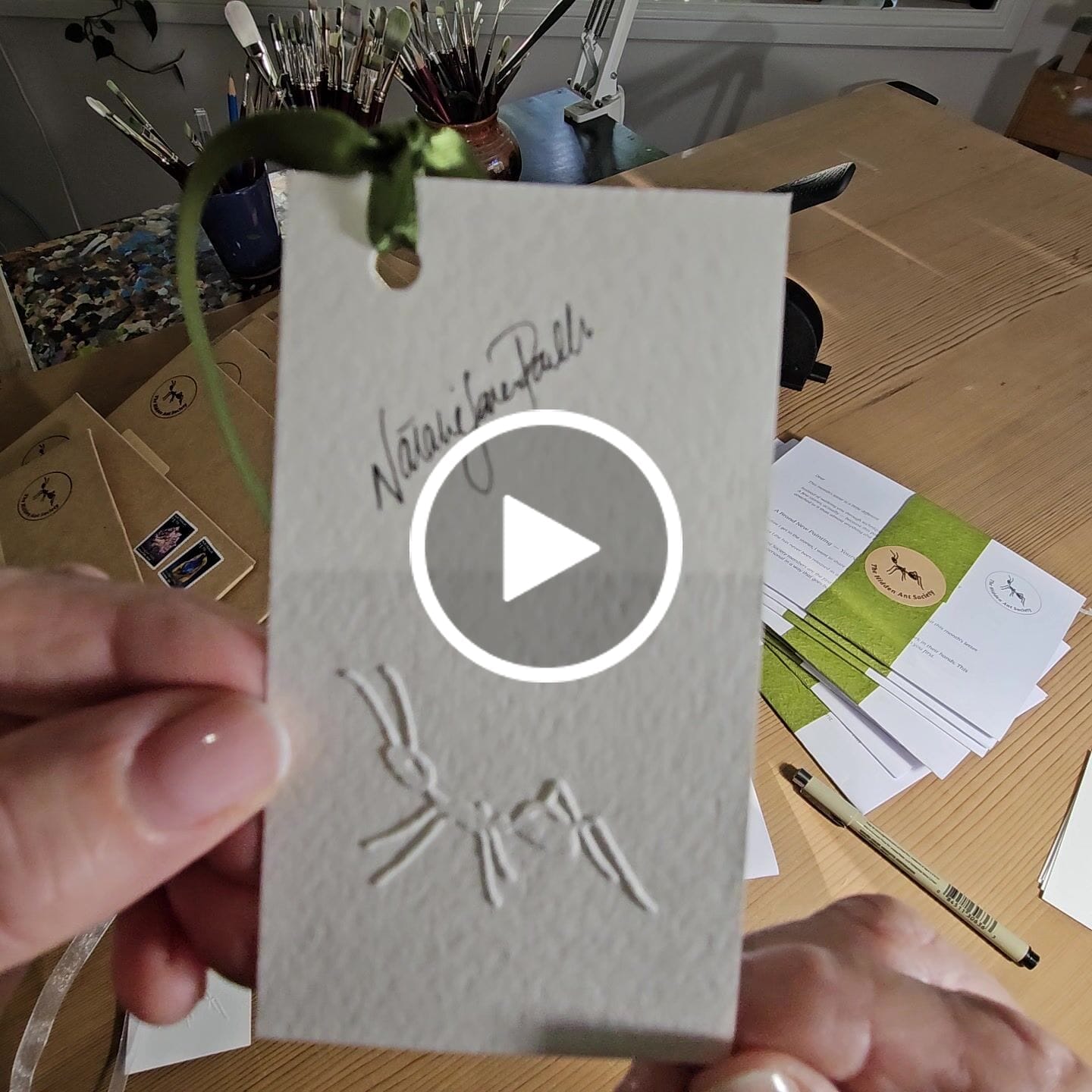 Customer video review of Paper Embosser