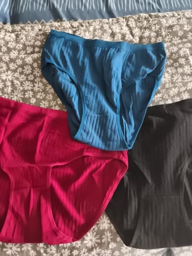 Customer photo review of Culottes Premium en Coton Antibactérien