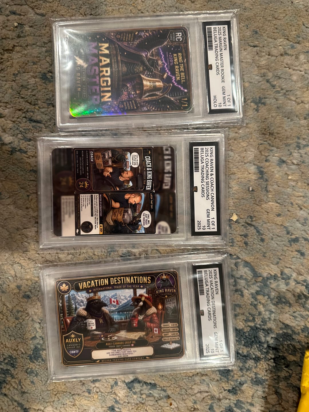 Customer photo review of Custom Graded Card