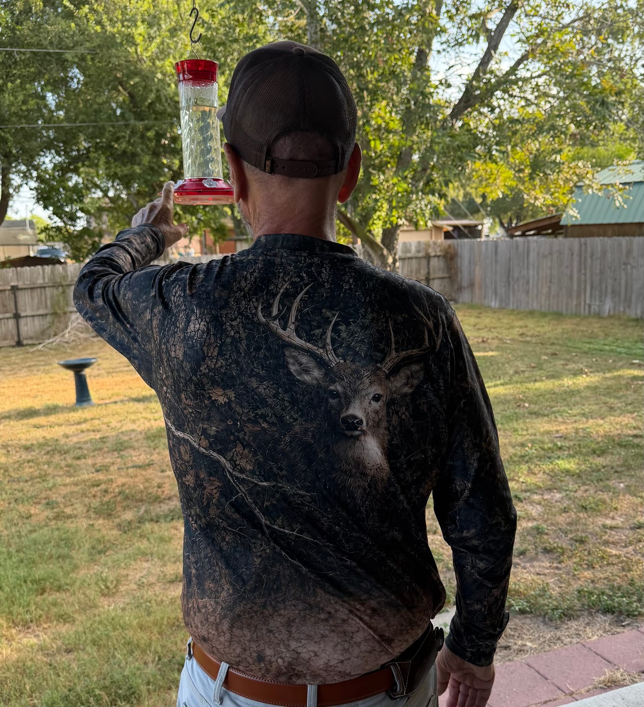 Customer photo review of Performance Hunting Long Sleeve - Deer in Cover - AOD05