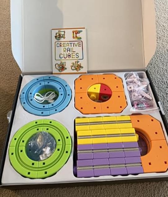 Customer photo review of Mókaexpressz mágneses vonatpálya