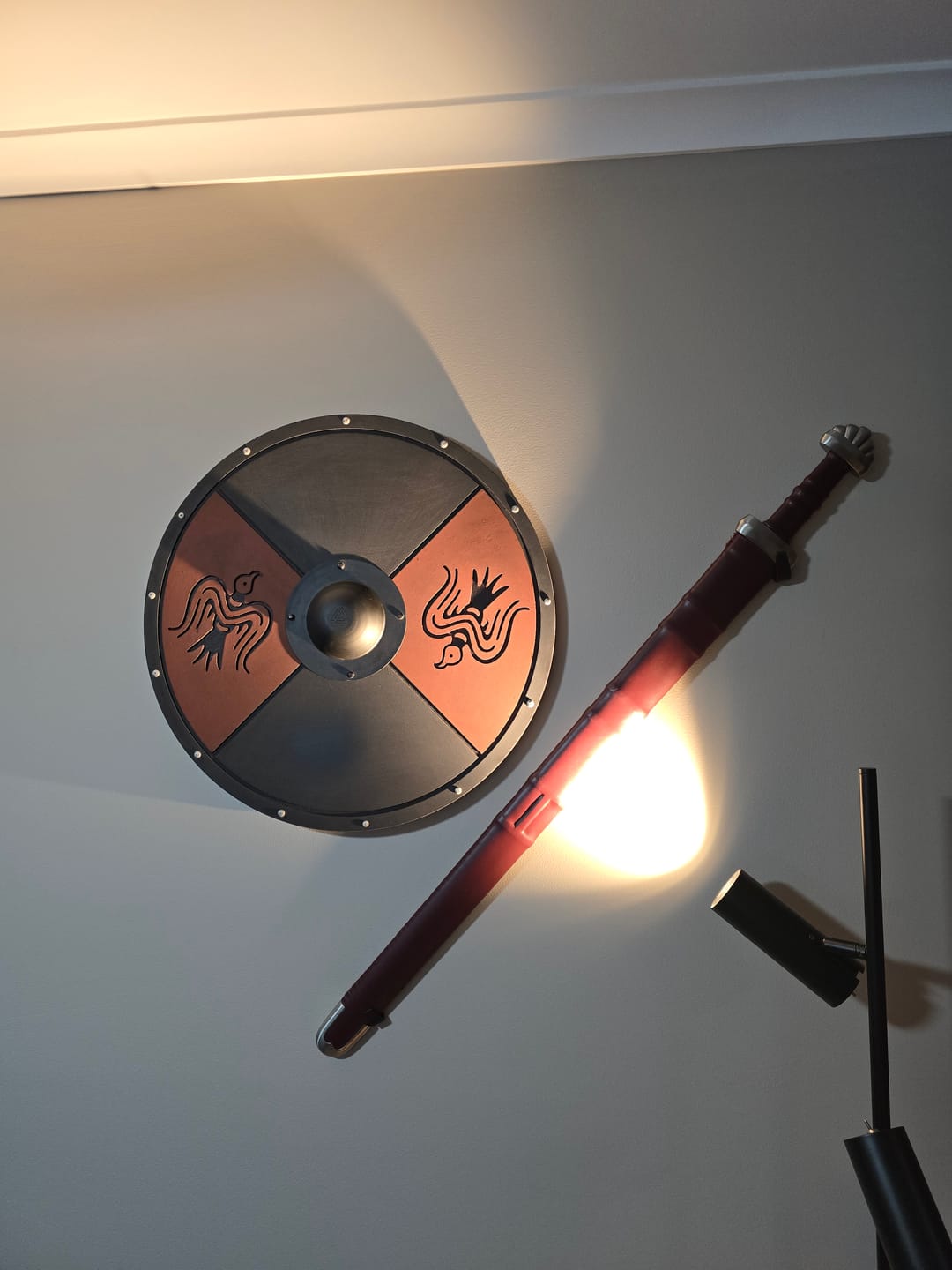 Customer photo review of Crimson Valor Viking Sword