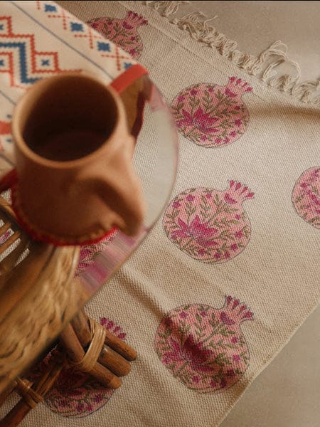 Customer photo review of Prem Cotton Dhurrie Rug