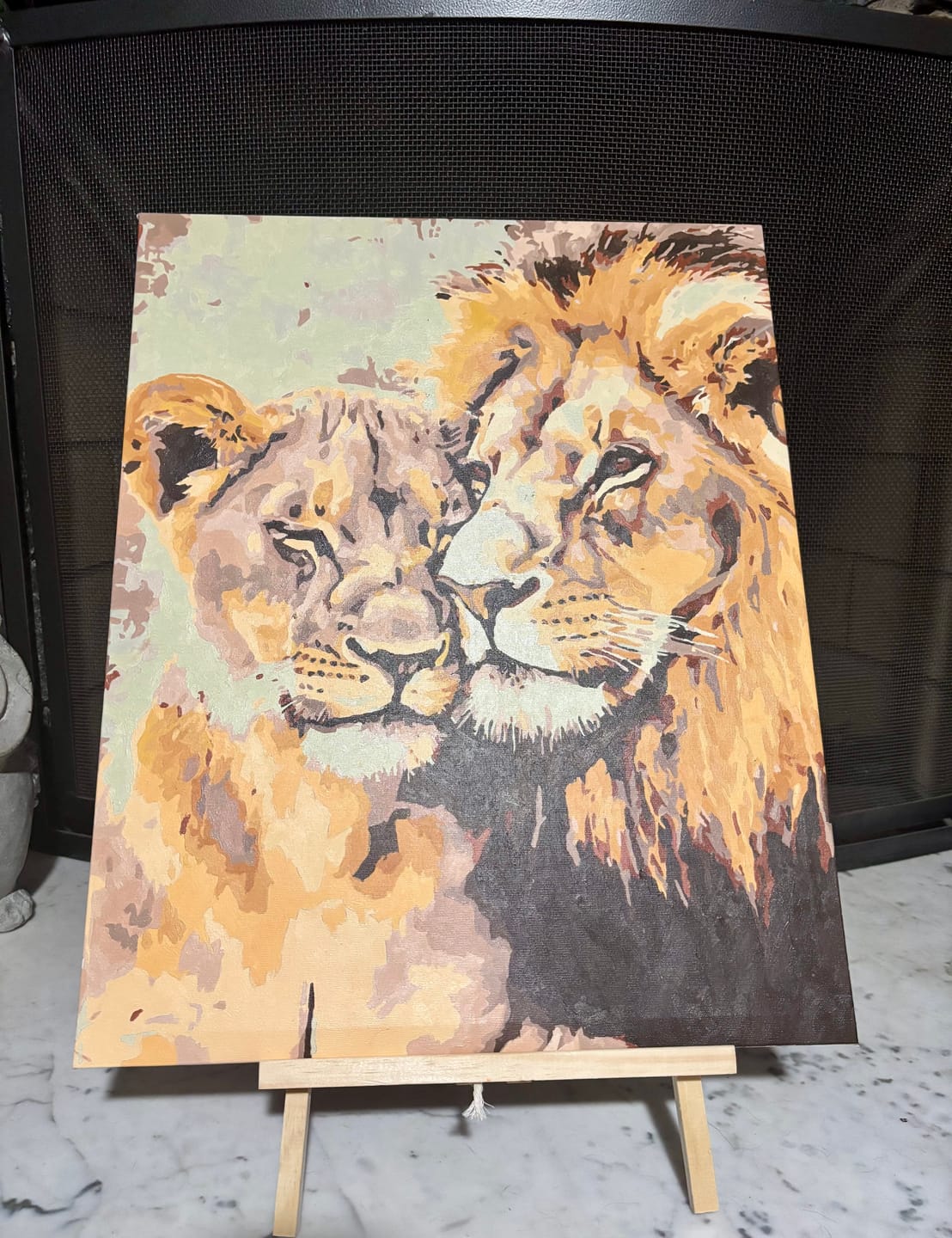 Customer photo review of Lion & Lioness