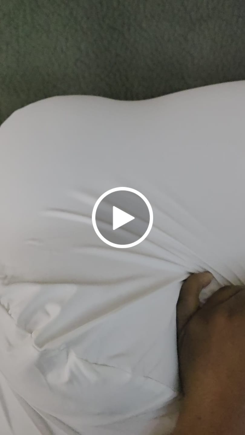 Customer video review of CloudAlign Pillow