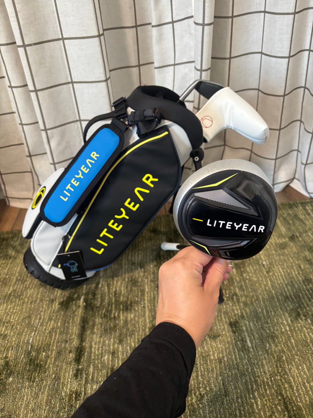 Customer photo review of ZERO GRVTY - Toddler Golf 3 Club & Bag Set - Ages 3-5