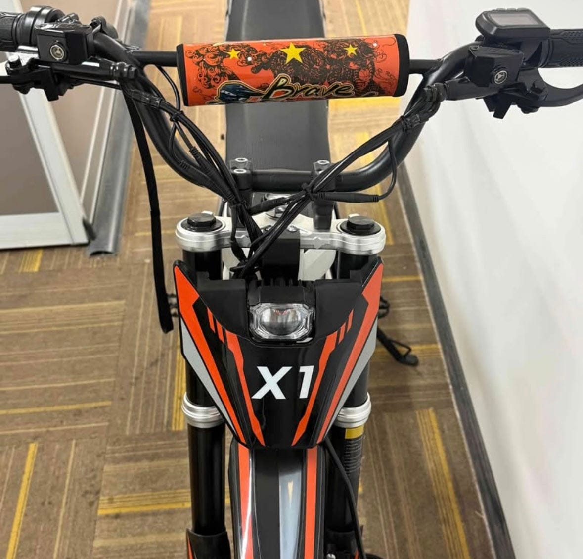 Customer photo review of KuKirin X1 Electric Off-Road Motorcycle