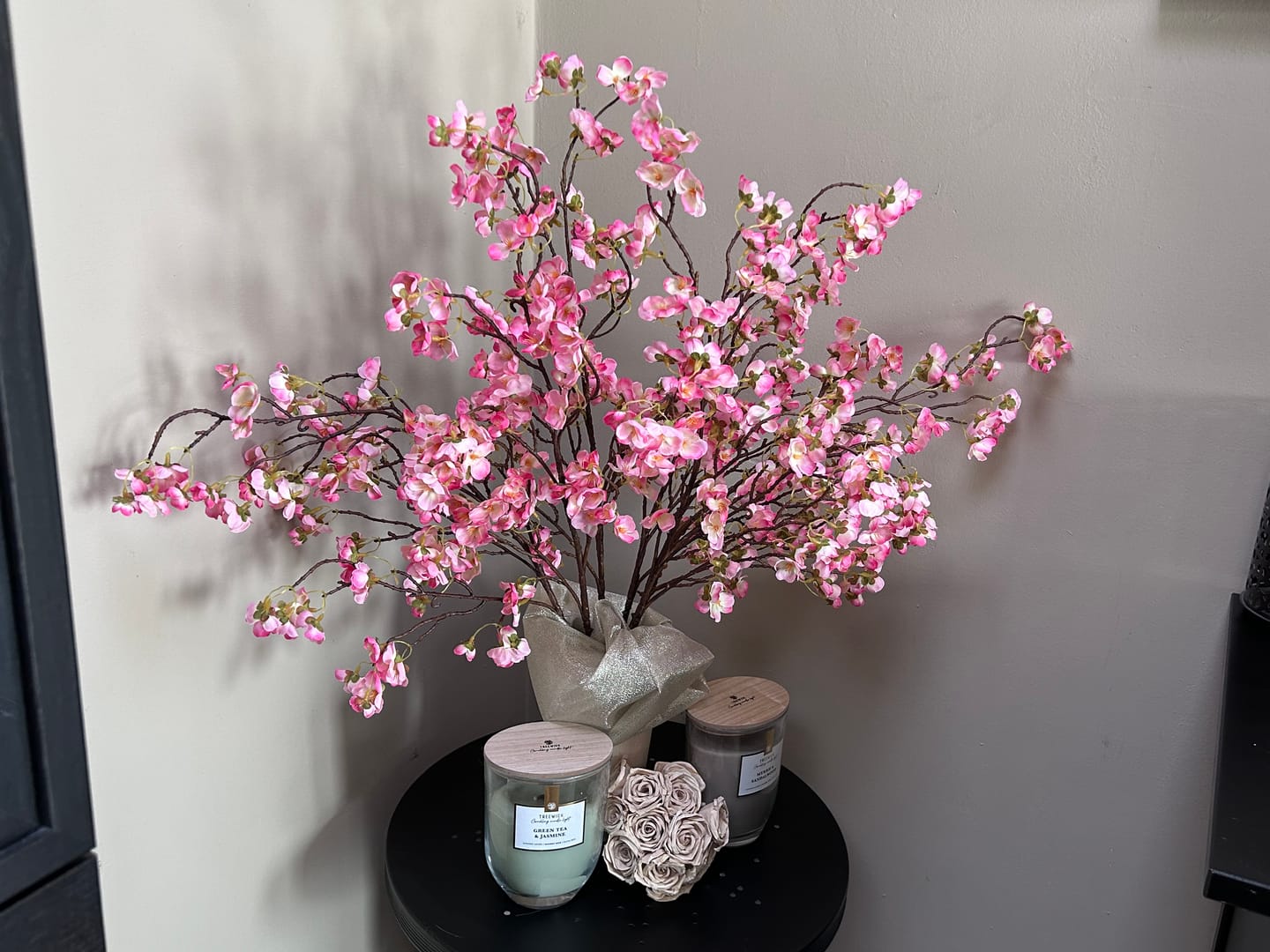 Customer photo review of Zijden Bloesem - Fuchsia roze