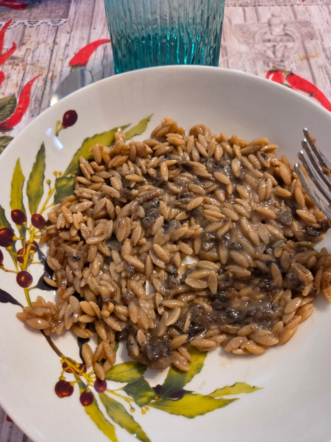 Customer photo review of Risoni keChef ai funghi Pronti