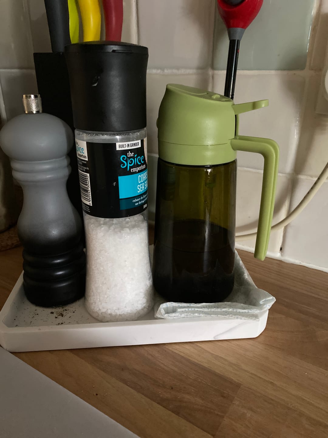 Customer photo review of 2 in 1 Oil Dispenser
