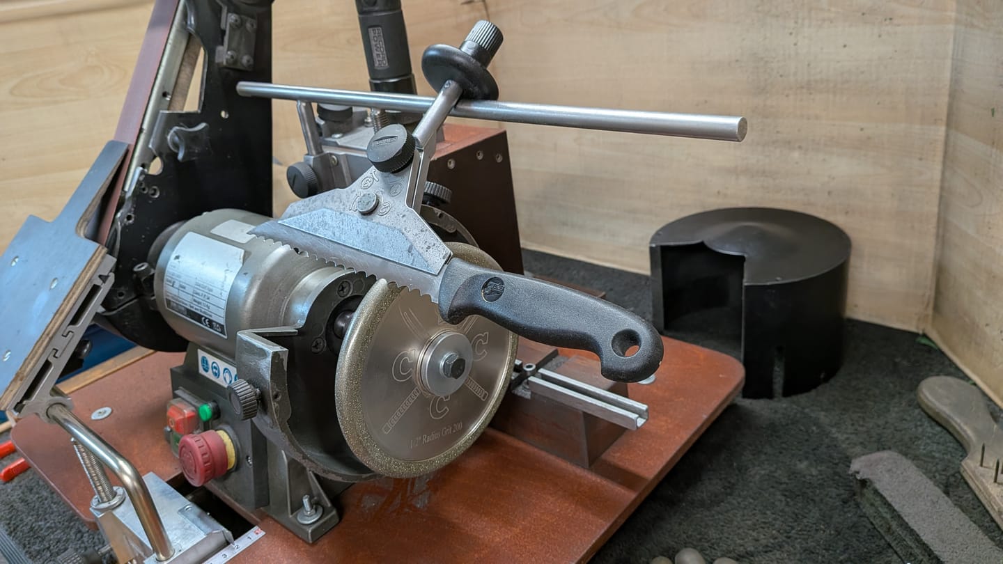 Customer photo review of CCC Premium Diamond Serration Wheel